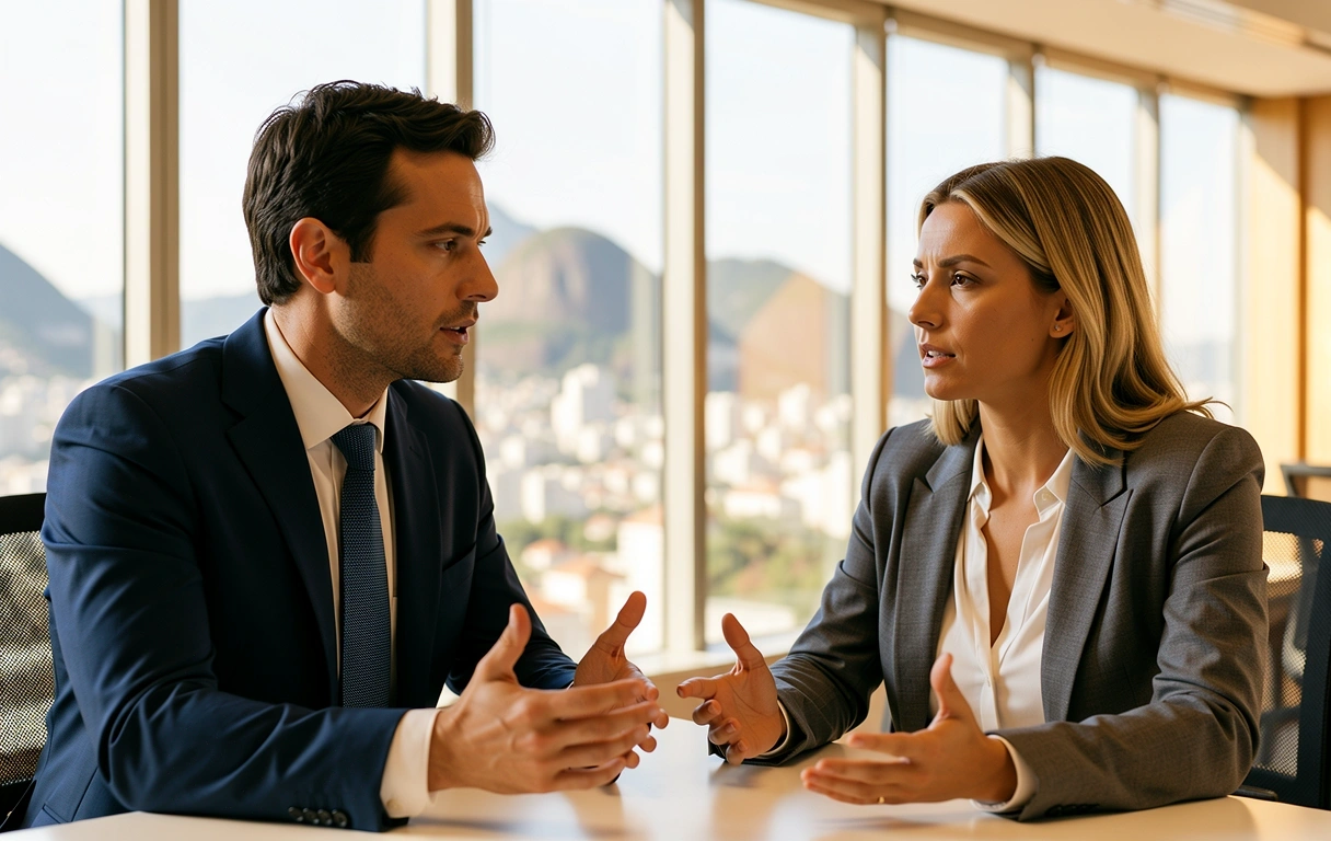 Interação profissional focada